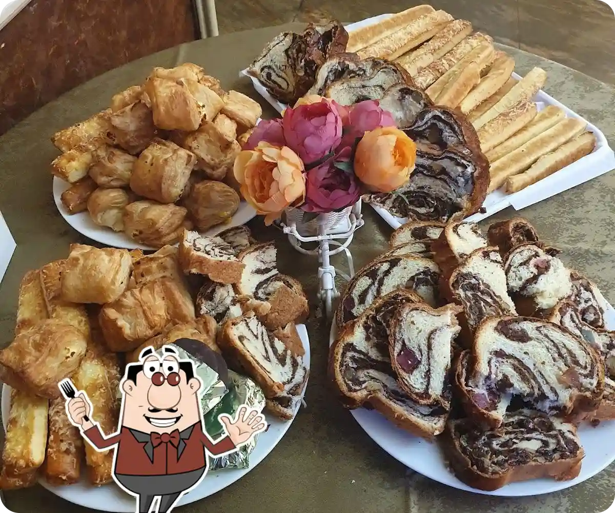 Platou cu dulciuri de patiserie